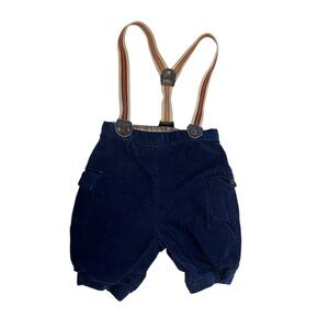 Corduroy Suspender Pants